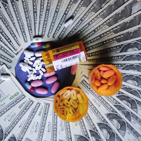 Prescription drugs, October 2009 file photo