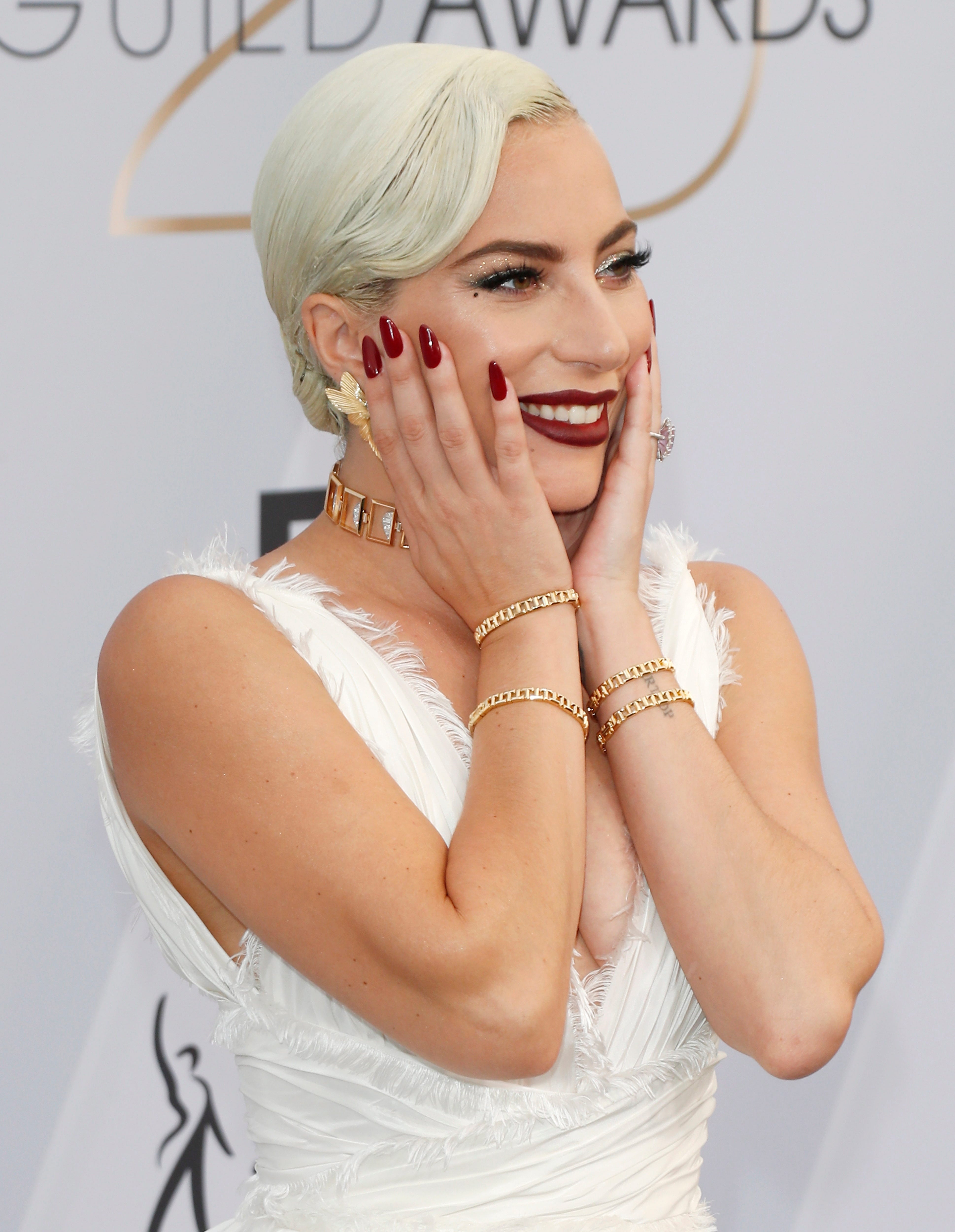Lady Gaga Debuts Massive A Star Is Born Inspired Tattoo Along Her Spine World Is Newz