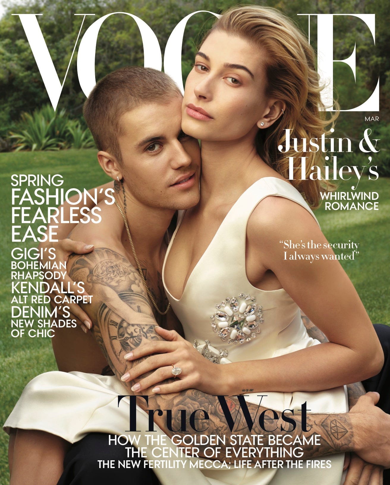 Justin Bieber Hailey Get Real With Vogue About Very Hard