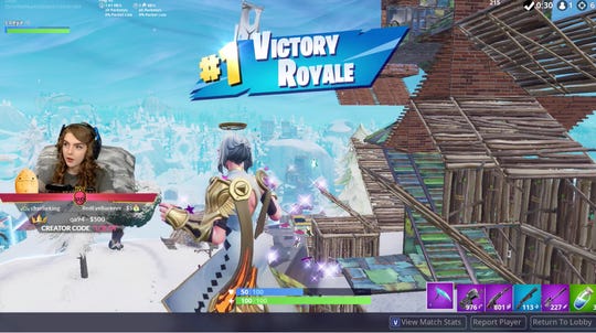 on video game streaming service twitch professional fortnite player loeya draws thousands as - fortnite new lobby screen