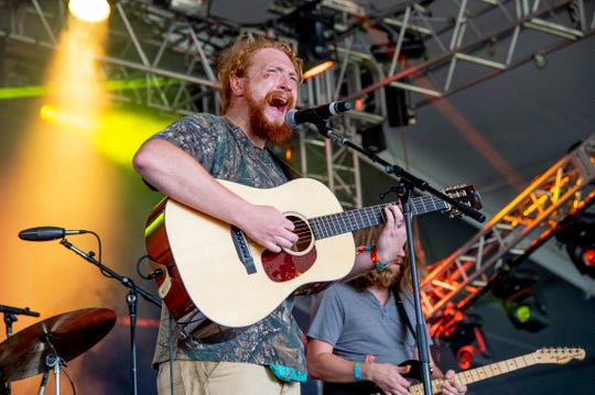 Tyler Childers performs at the Bonnaroo Music and Arts Festival on June 8, 2018.