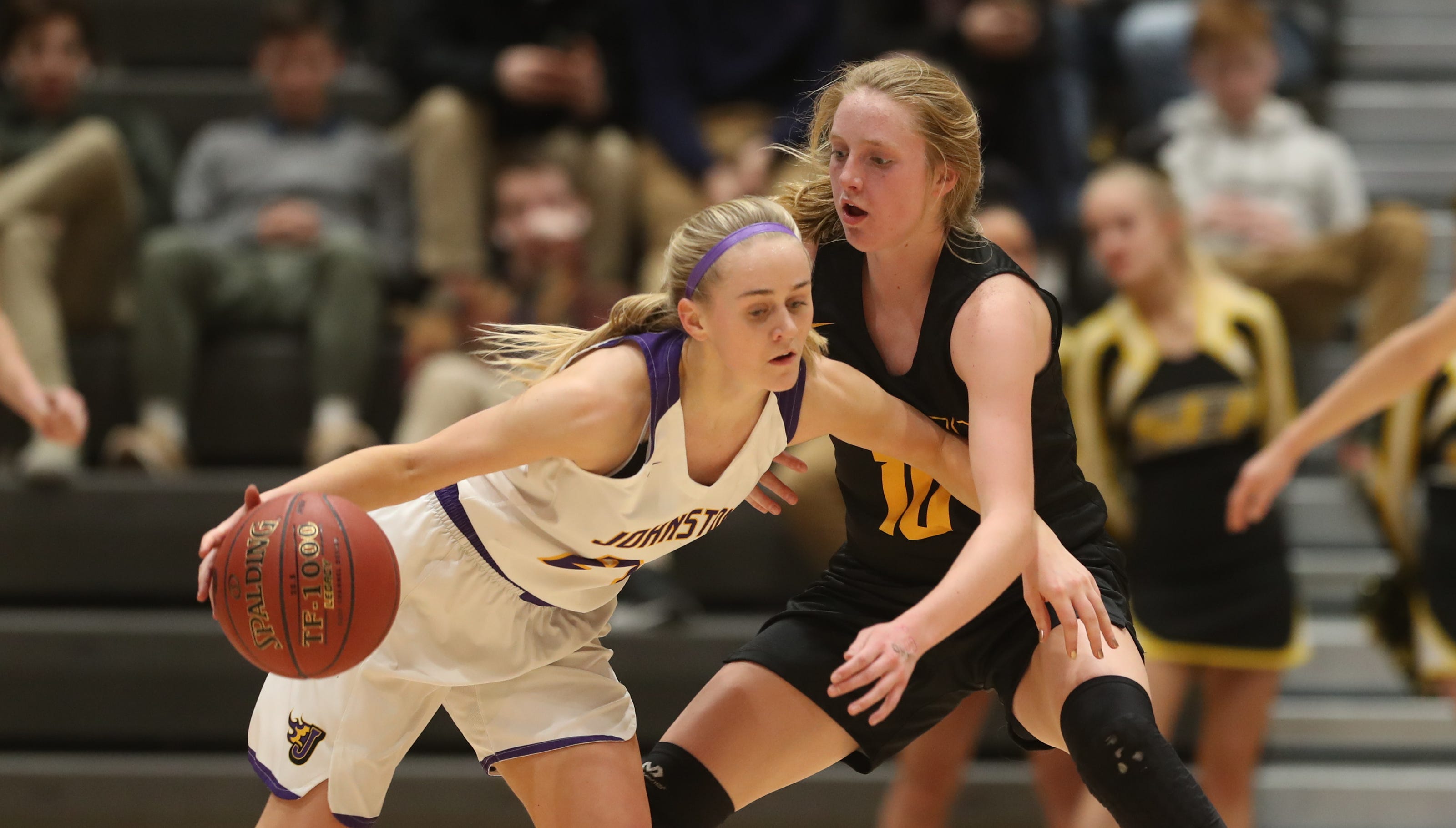 Iowa girls' high school basketball Super 10 rankings Johnston emerging