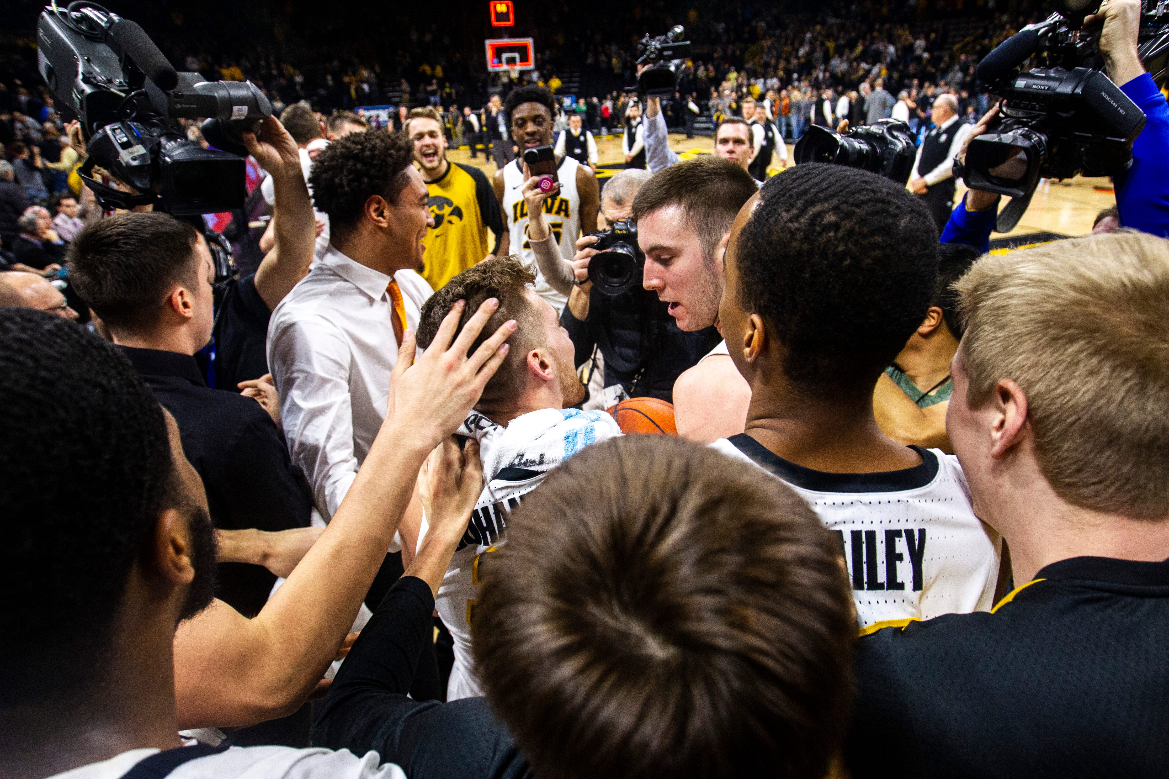 Photos: Iowa Hawkeyes Men's Basketball Vs. Northwestern Wildcats