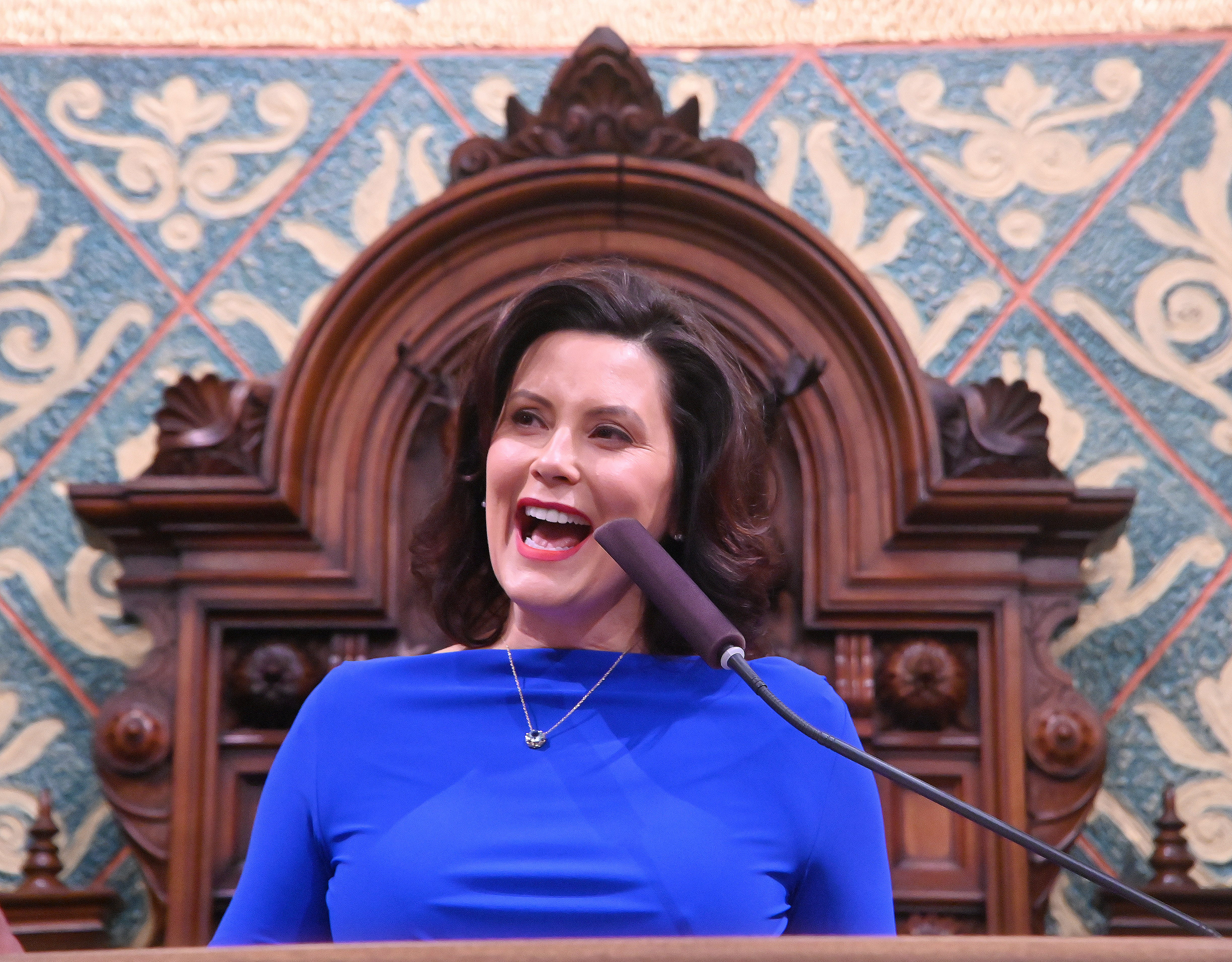 Gretchen Whitmer: Internet Dress Hecklers Story ‘way Out Of Line’