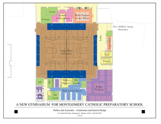 Montgomery Catholic Gym To Be Dedicated On Aug 11