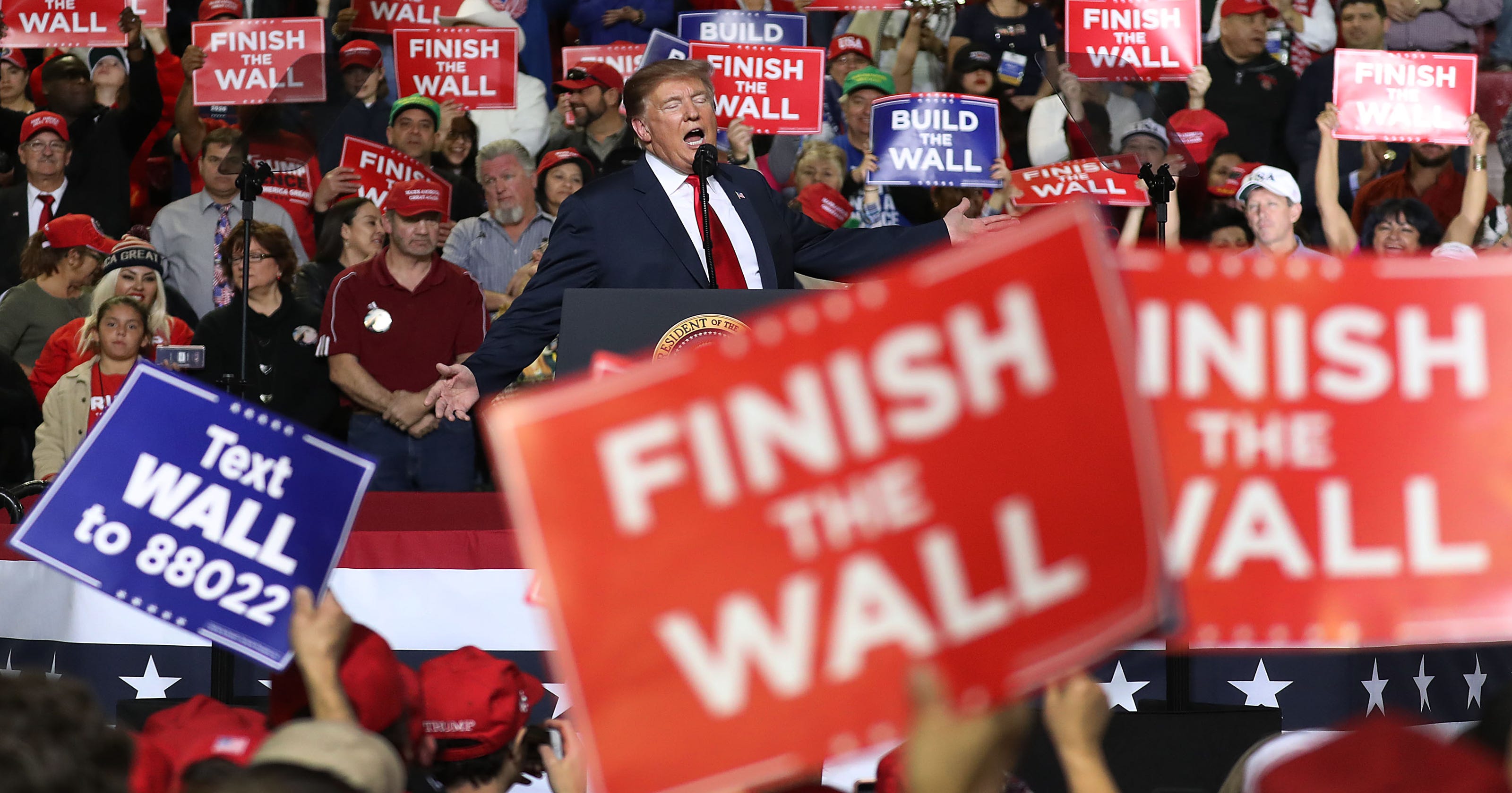 Donald Trump Border Wall National Emergency Uncommon In Us History 