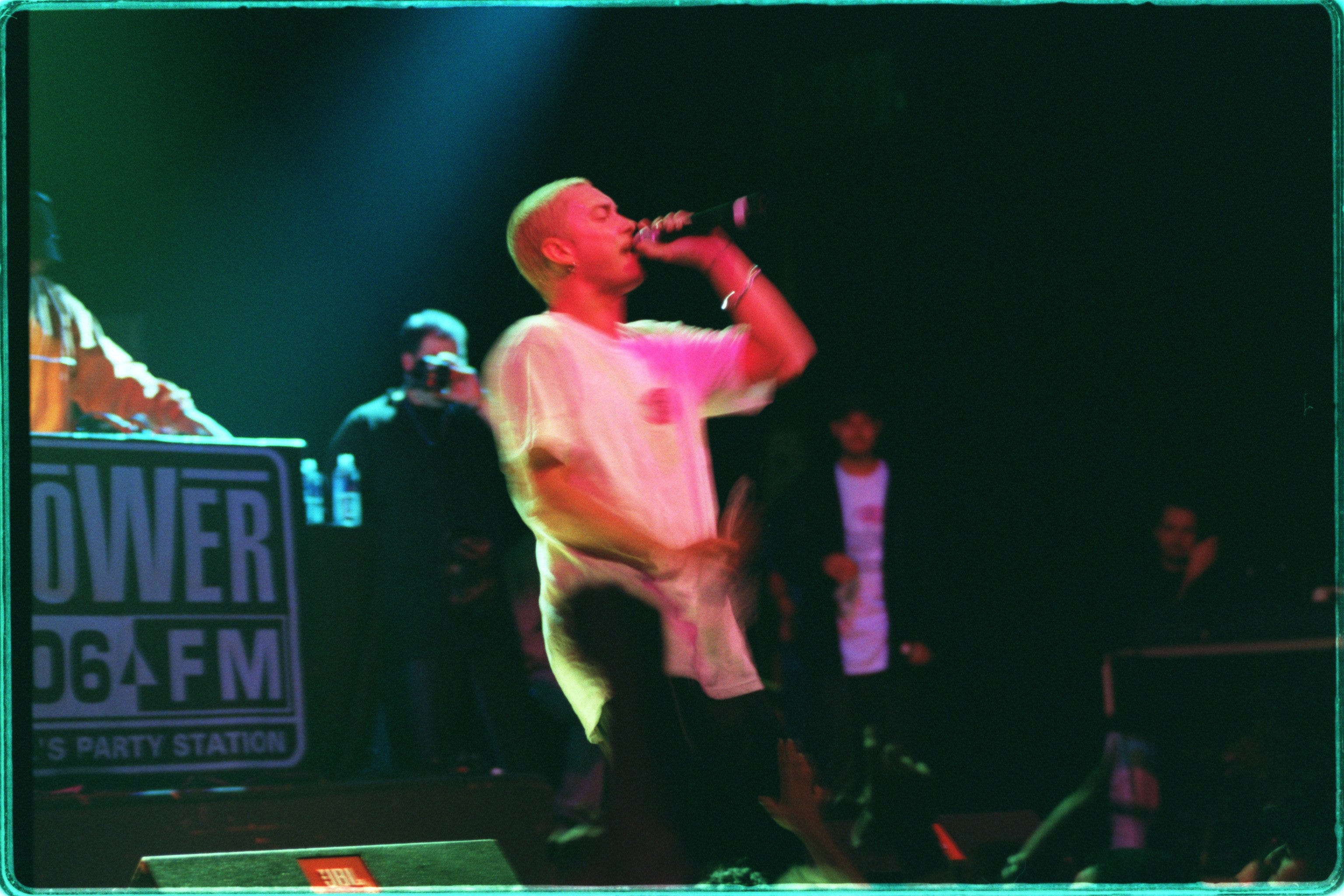 Eminem On Stage 1999 Poster 22 X 34