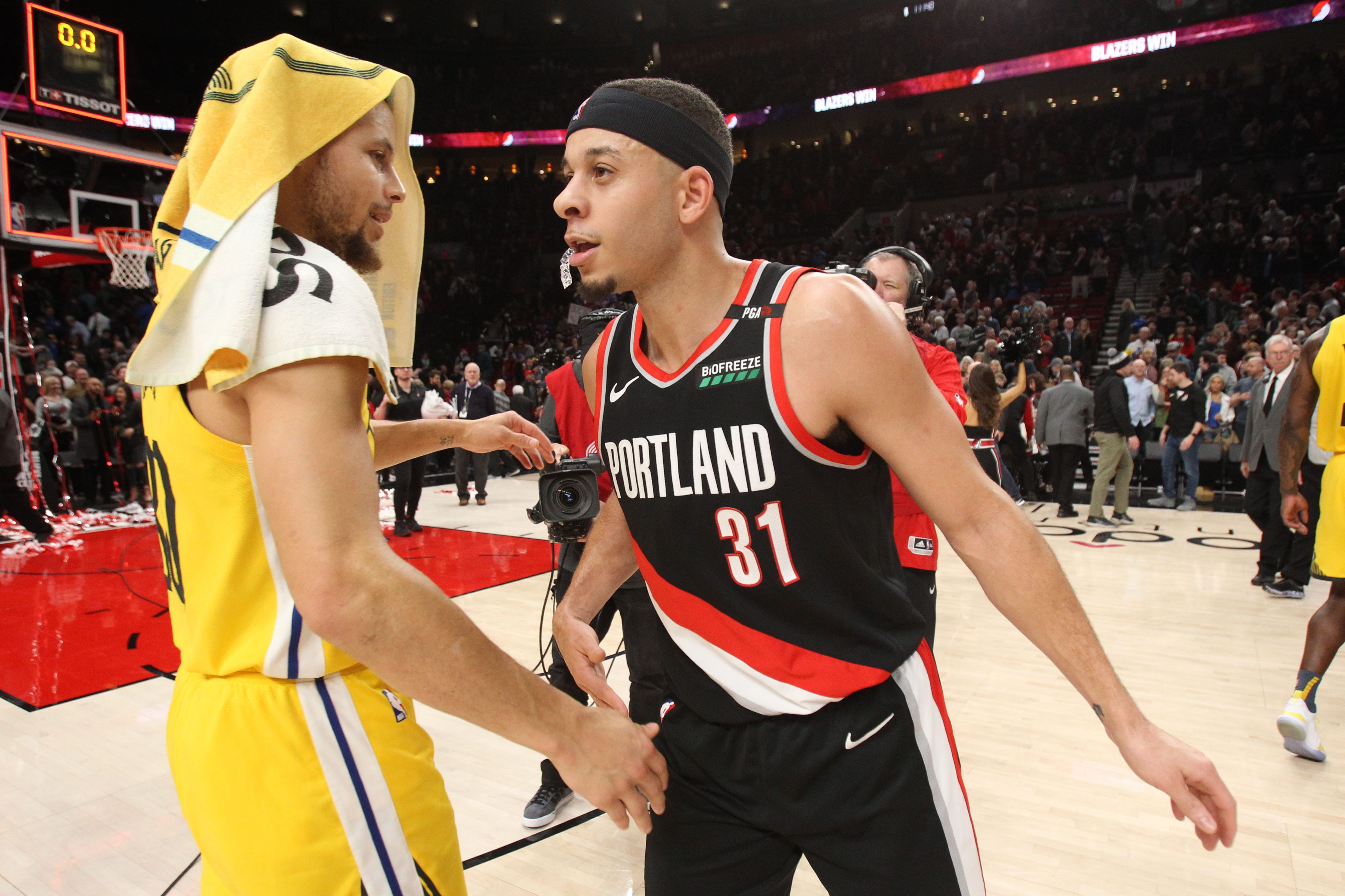 NBA AllStar weekend Stephen Curry reveals bet with brother in 3point