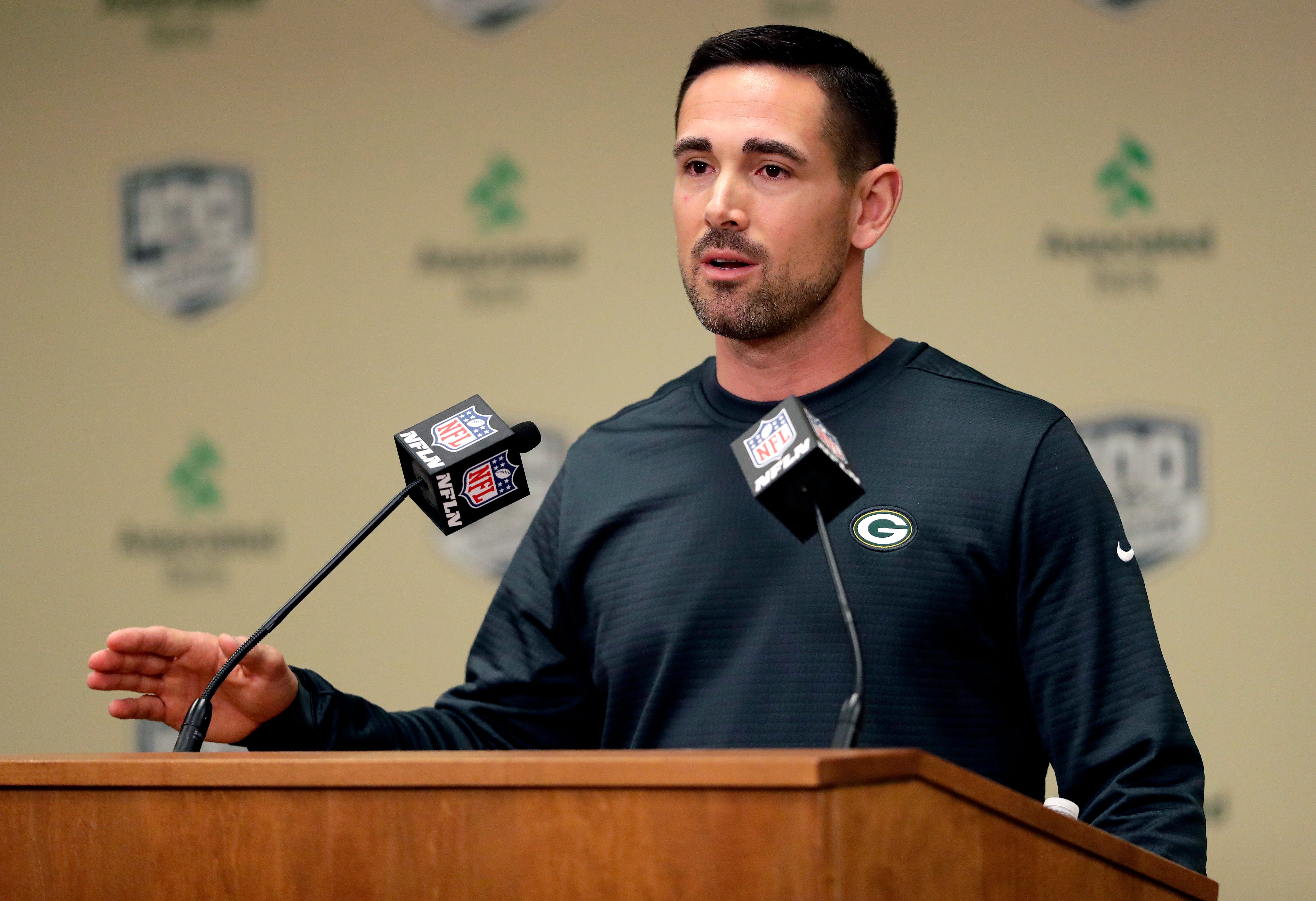 Green Bay Packers' Matt LaFleur Introduces Coaching Staff