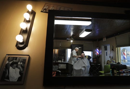 Into Their 80s Two Appleton Barbers Going Strong At Greasy Fingers
