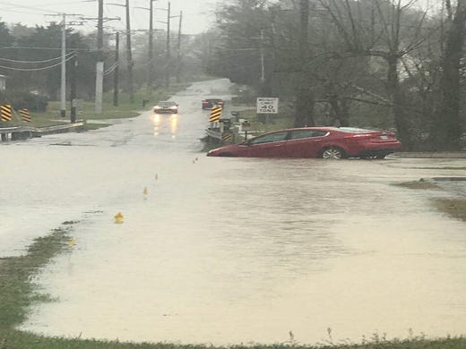 East Tennessee flooding: Road closures in Knoxville and beyond