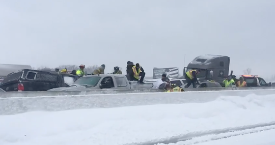 100 Car Pileup In Wisconsin Blizzard Leaves One Dead