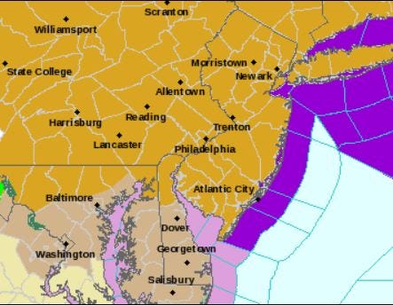 NJ Weather: Entire State Under High Wind Warning Monday Morning