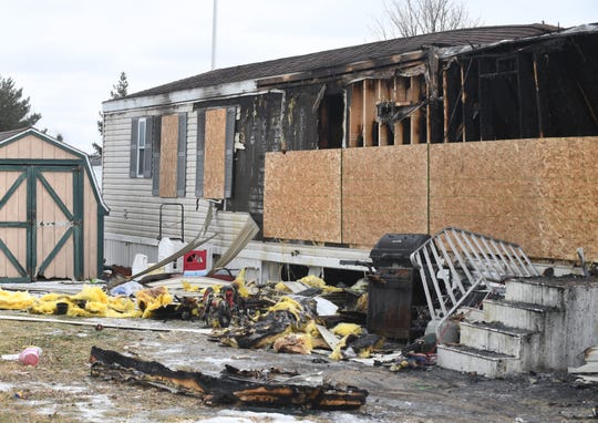 Imlay Police Fatal Fire Started In Mobile Home Living Room