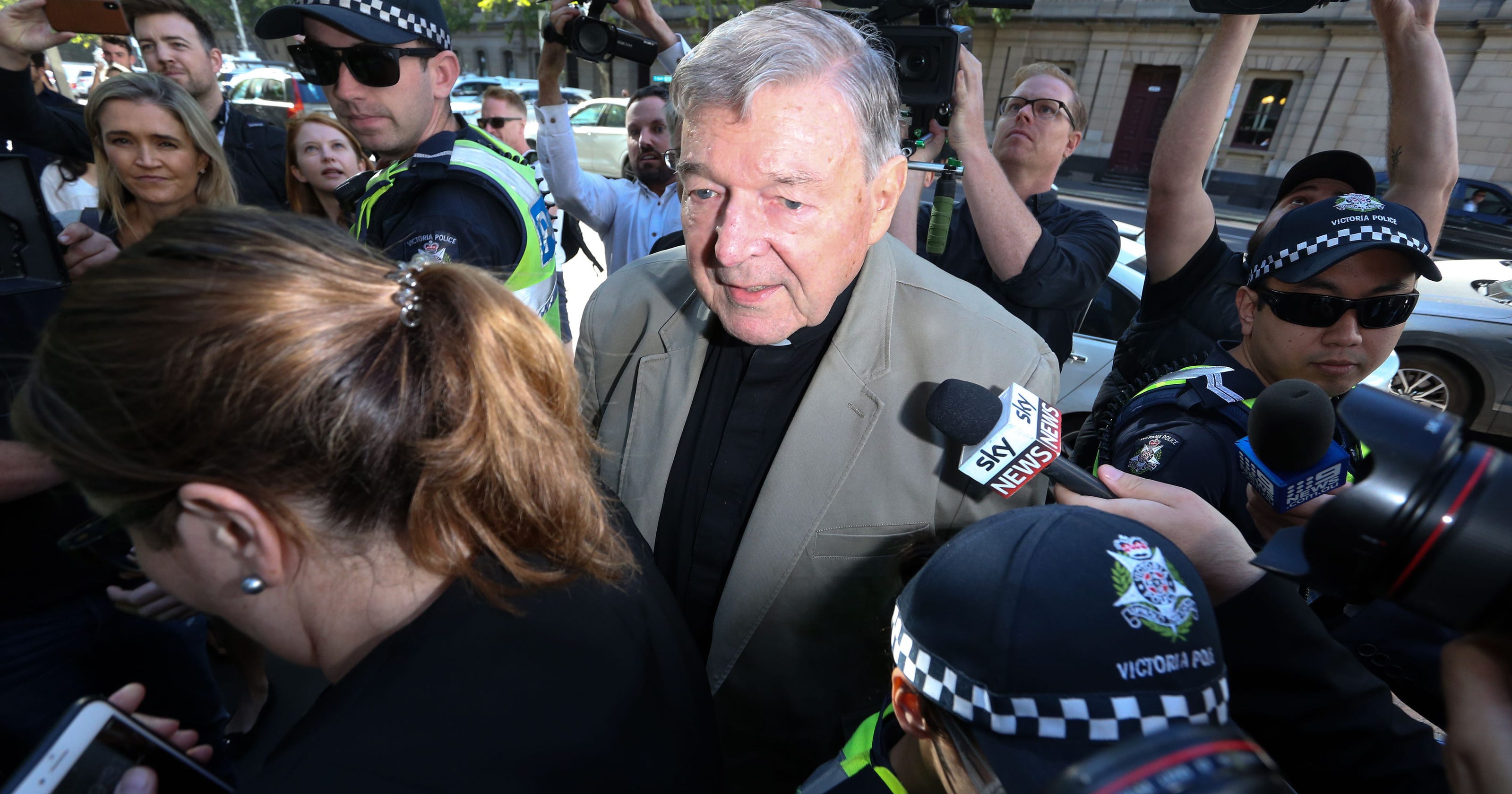 Catholic Church sex abuse scandal Cardinal Pell sent to prison