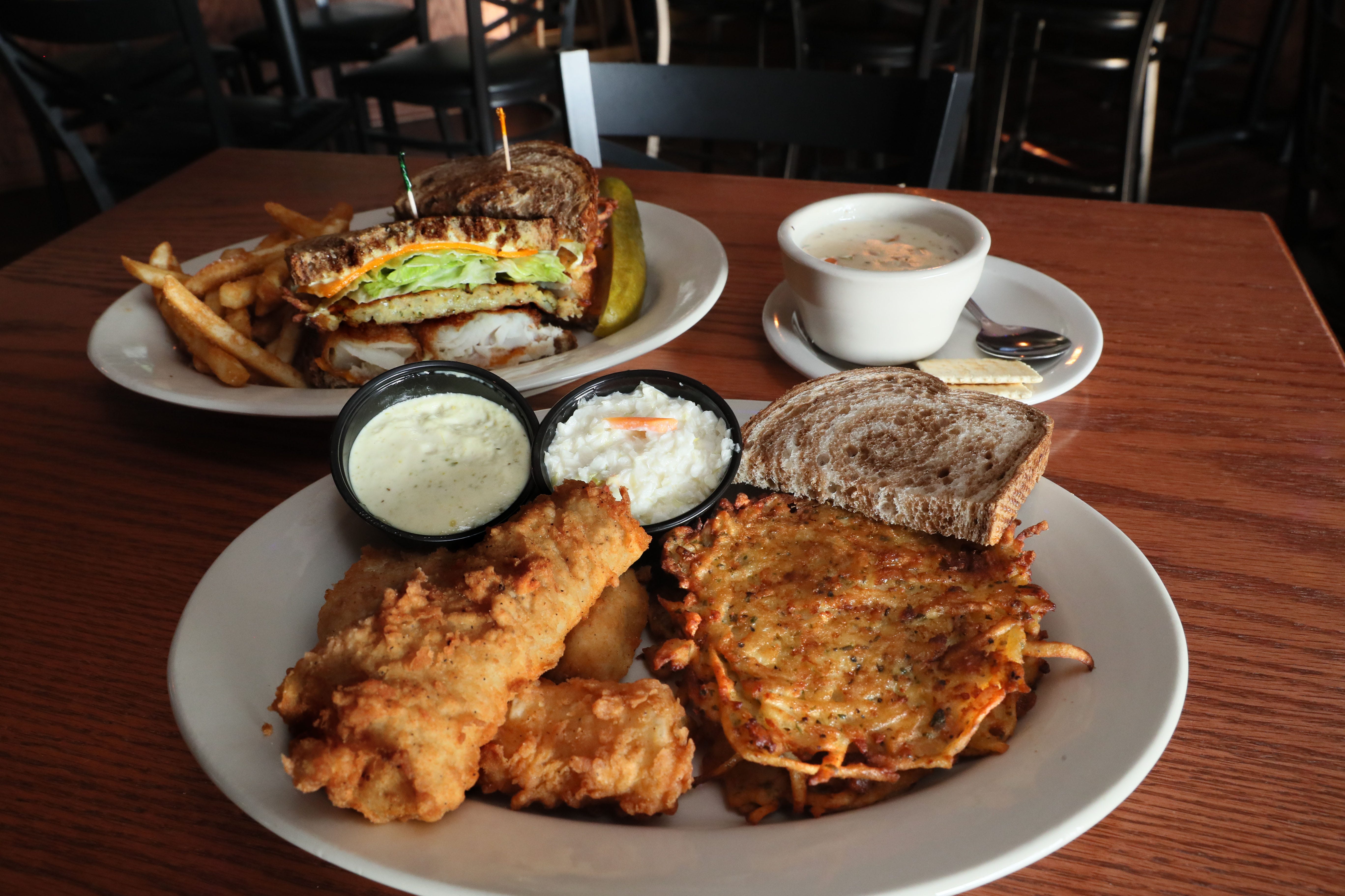 fish fry with potato pancakes near me