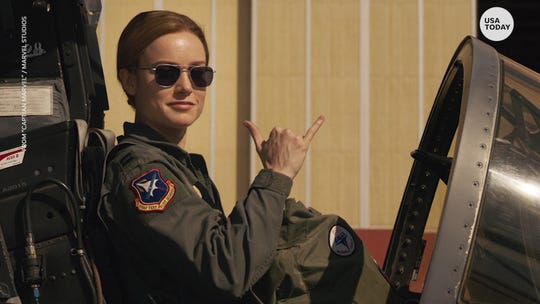 Captain Marvel Brie Larson S Superhero Blasts Off With 153m Debut