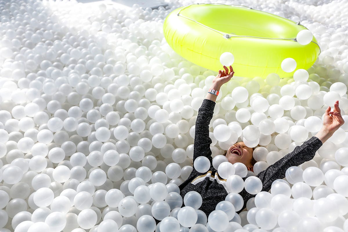 massive beach ball