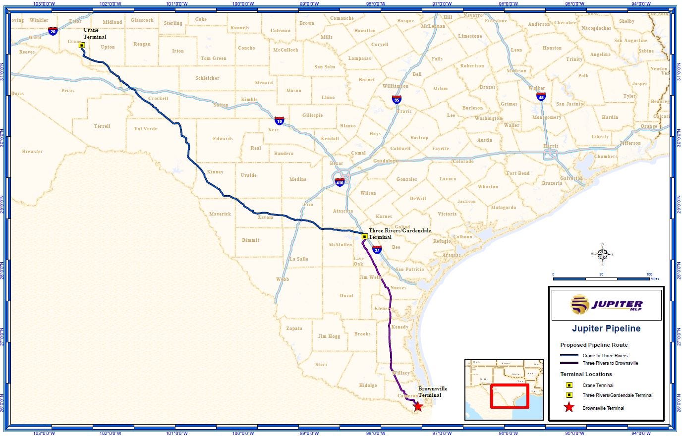 Permian Basin Crude Oil Pipeline Map