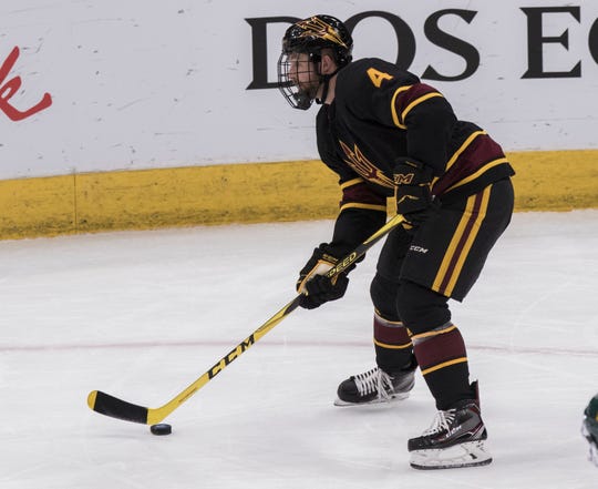 ASU hockey defenseman Jacob Wilson receives two-game suspension