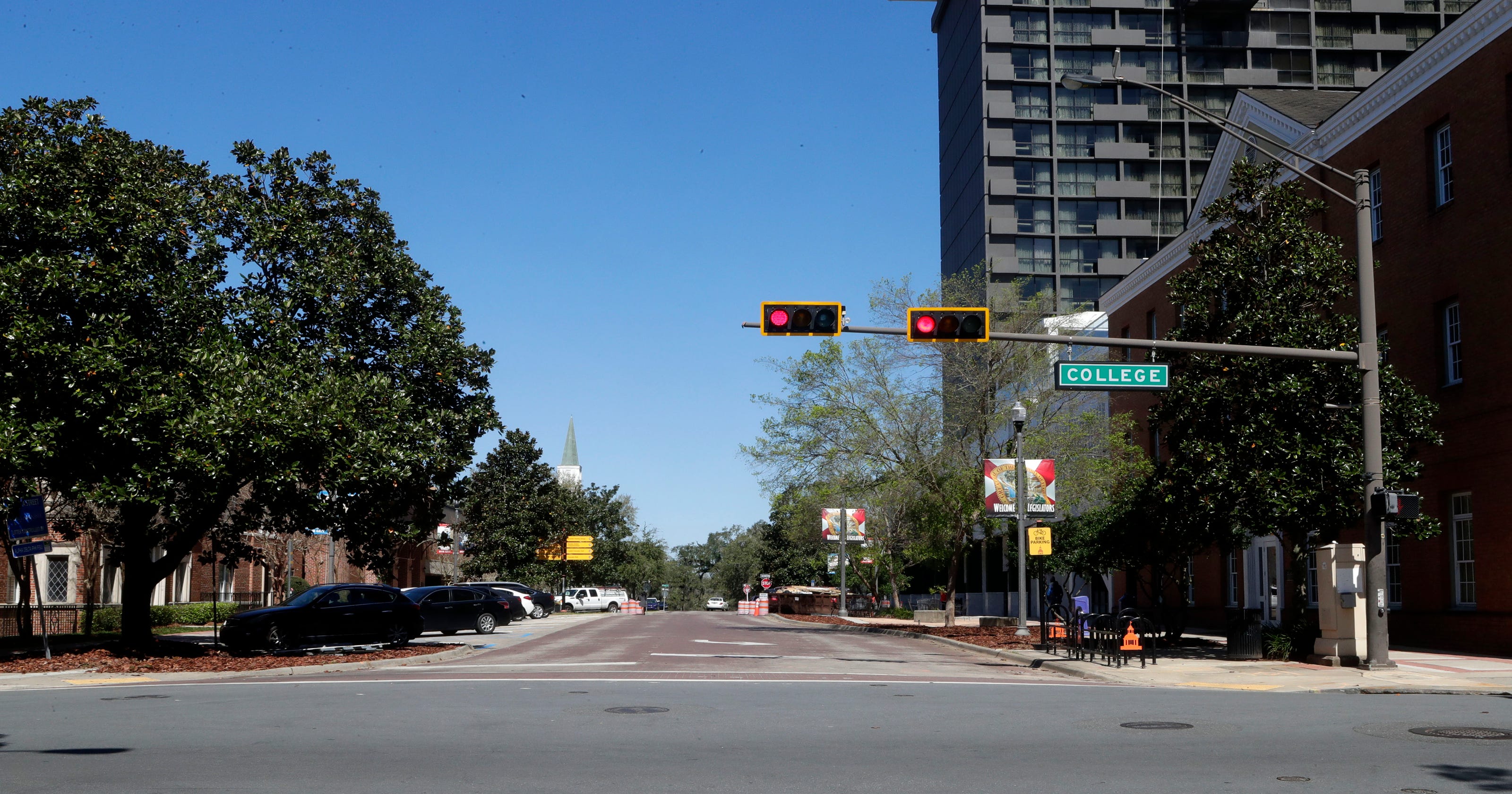 Adams Street reopens in downtown Tallahassee for start of session