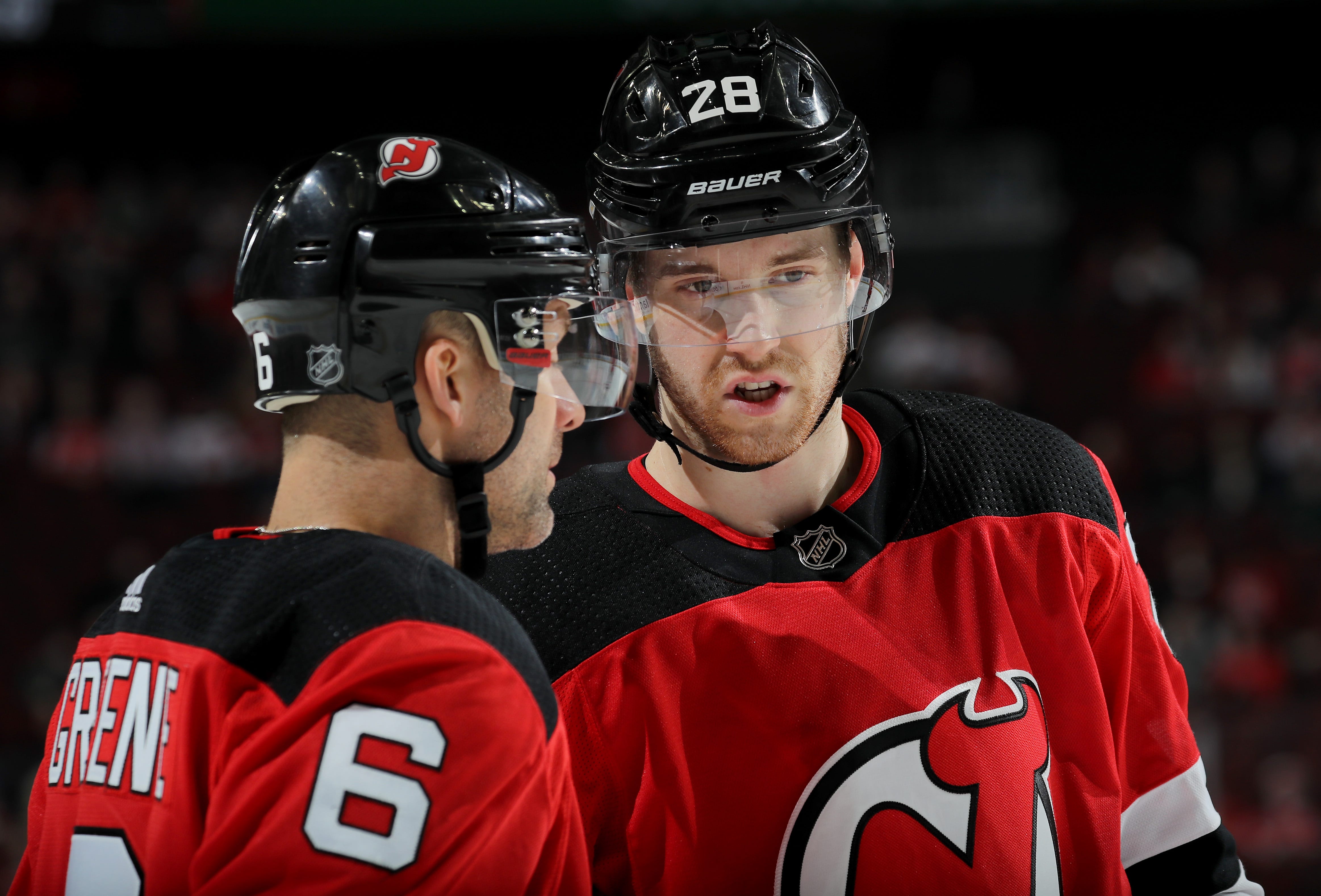 new jersey devils first line