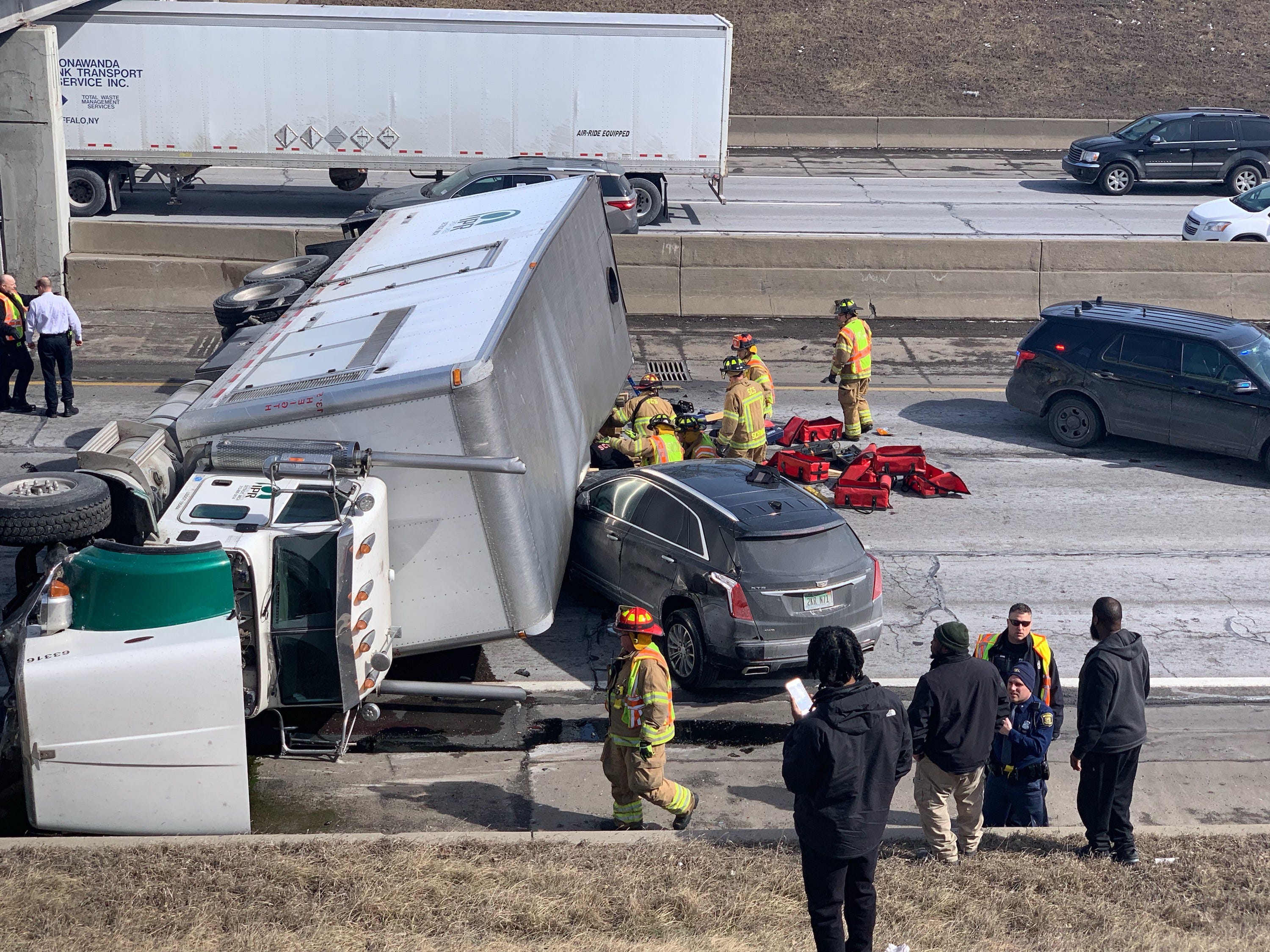 Fatal Crash Closes WB I-94 At 10 Mile In Roseville