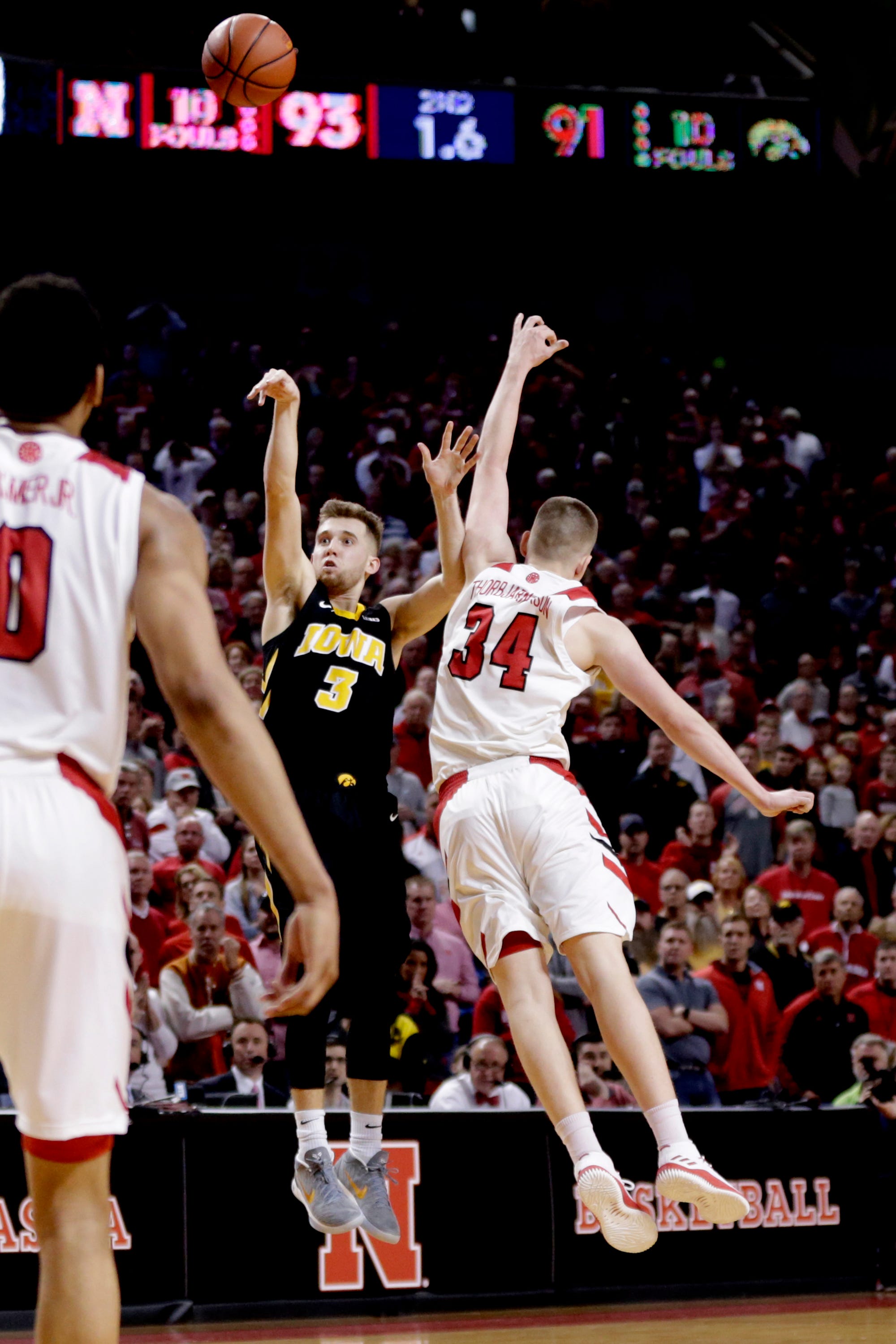 Iowa Basketball: Nebraska Scores 16 Points In 38 Seconds To Force OT ...