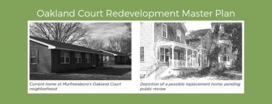 Affordable housing: Murfreesboro to redevelop Oakland Mercury Court