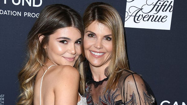 Lori Loughlin and her daughter, Olivia Jade...