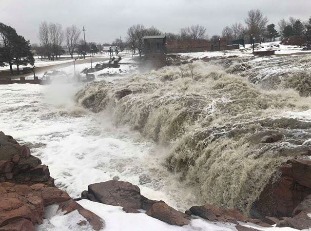 Sioux Falls Flood City To Close Falls Park Due To Flooding Snow Melt   9f2f41e8 2f25 49f3 A21b 886cb7846461 Flooding13.JPG