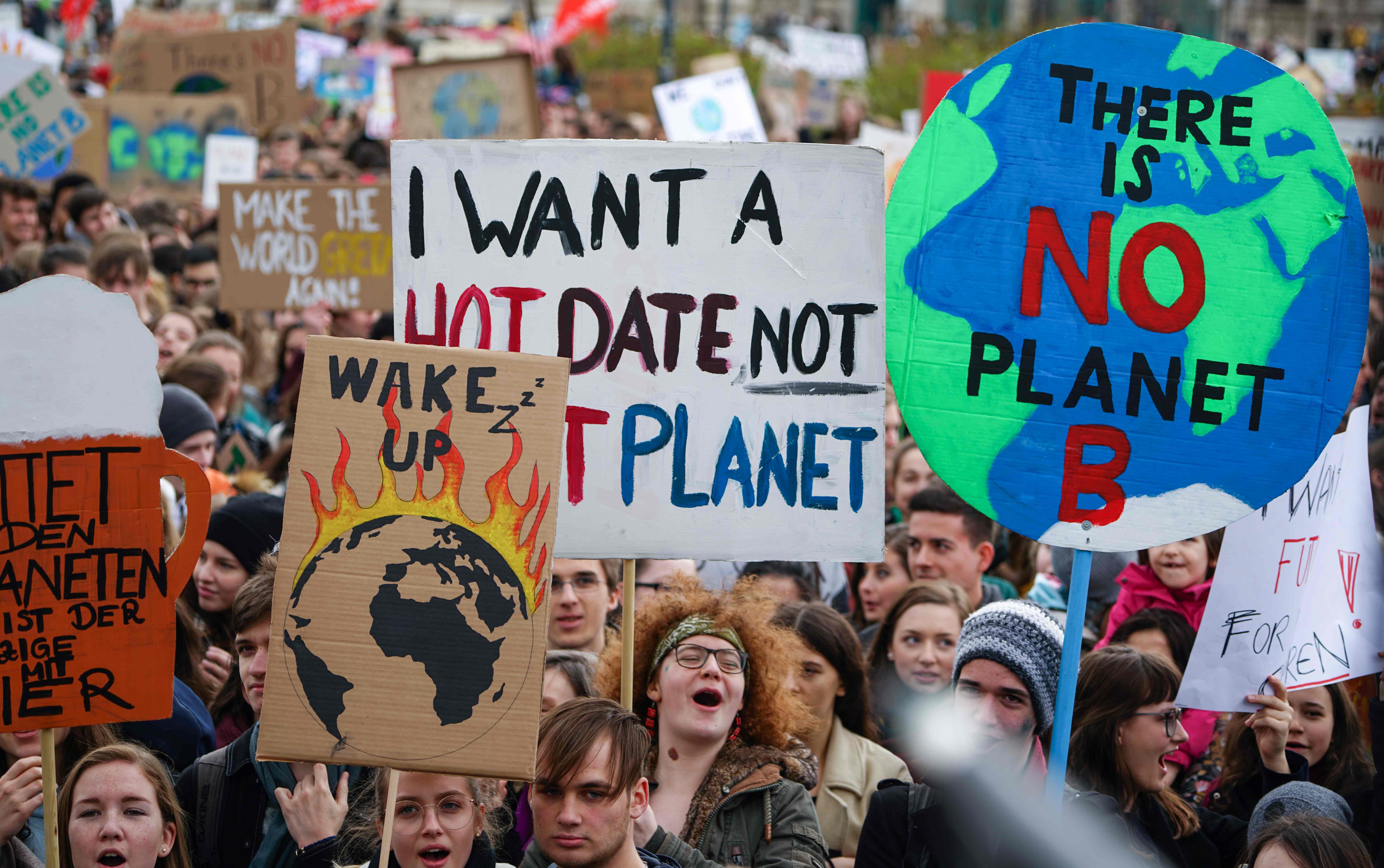 Friday For Future: Students Protest Global Warming Inaction