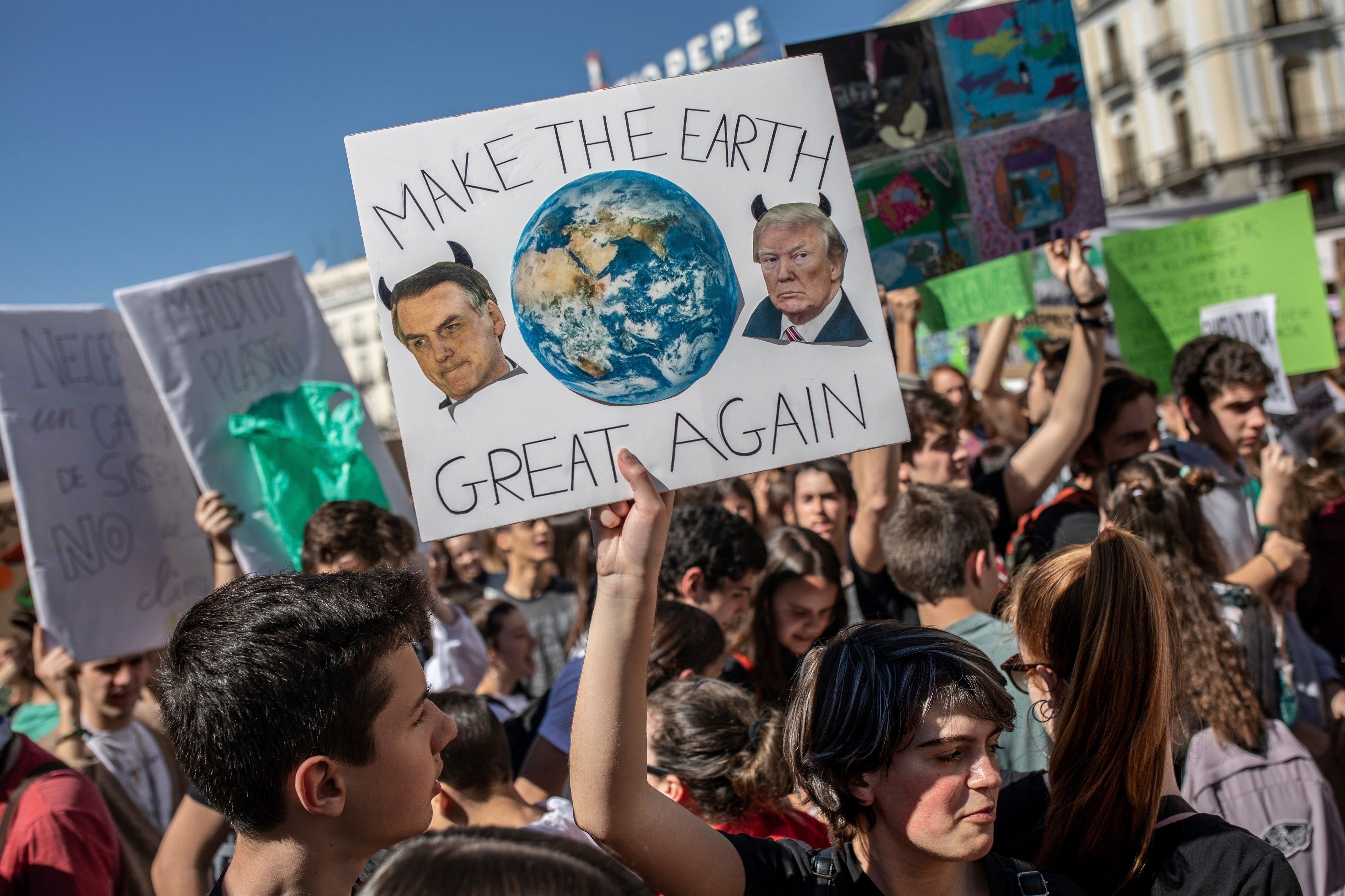 Friday For Future: Students Protest Global Warming Inaction