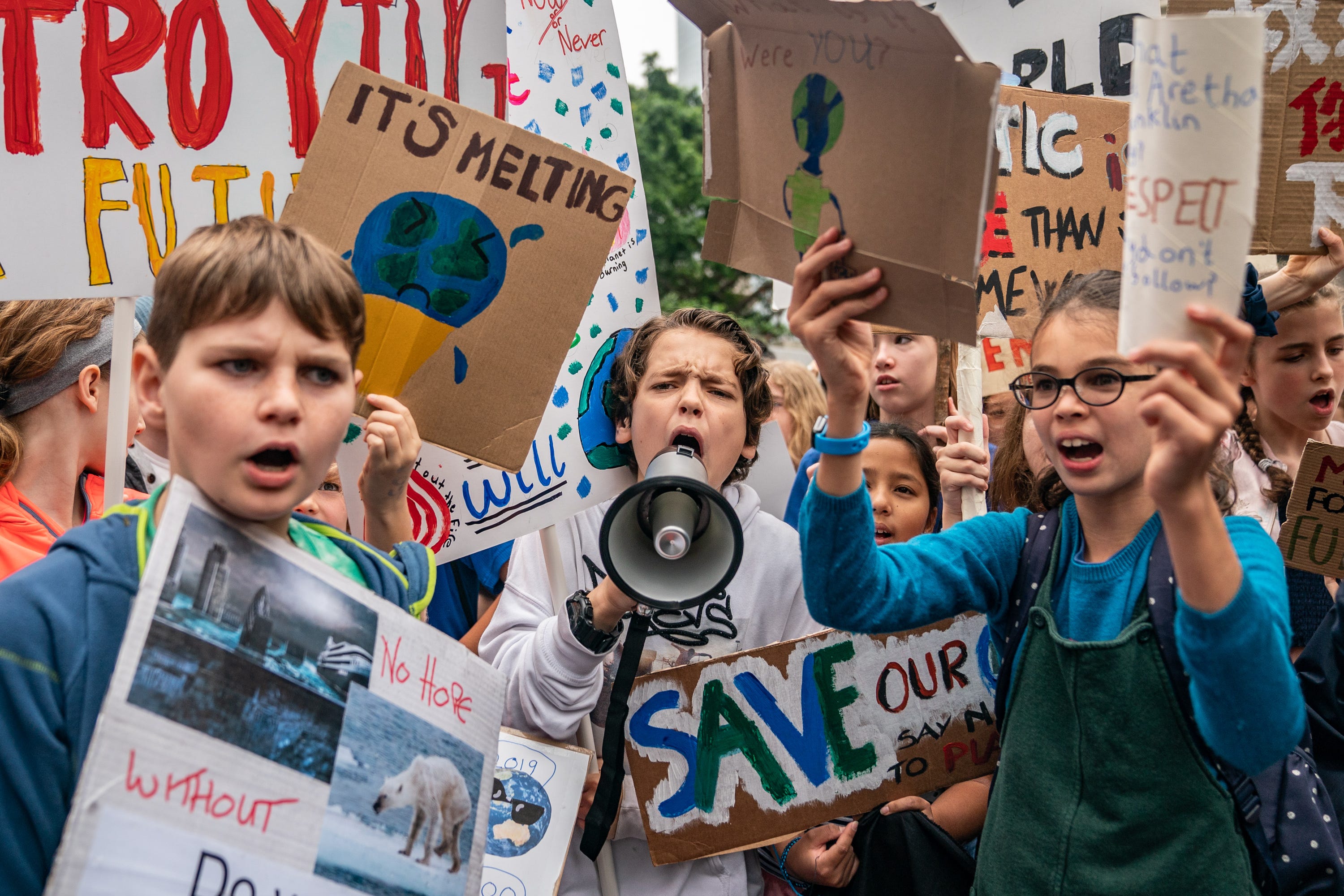 Friday For Future: Students protest global warming inaction