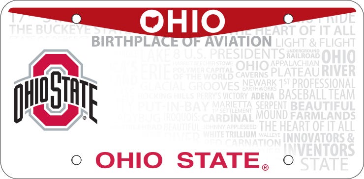 ohio bmv stickers for license plates