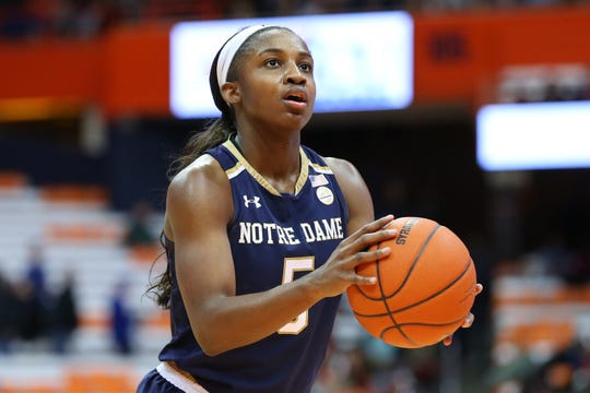 Jackie Young coming out of her shell for Notre Dame women's basketball