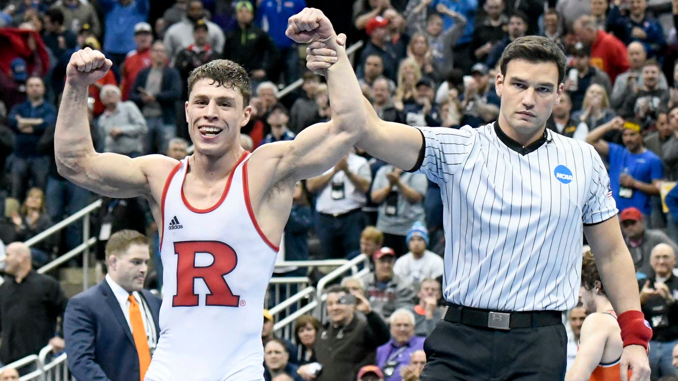 Nick Suriano brings Rutgers wrestling its first national title