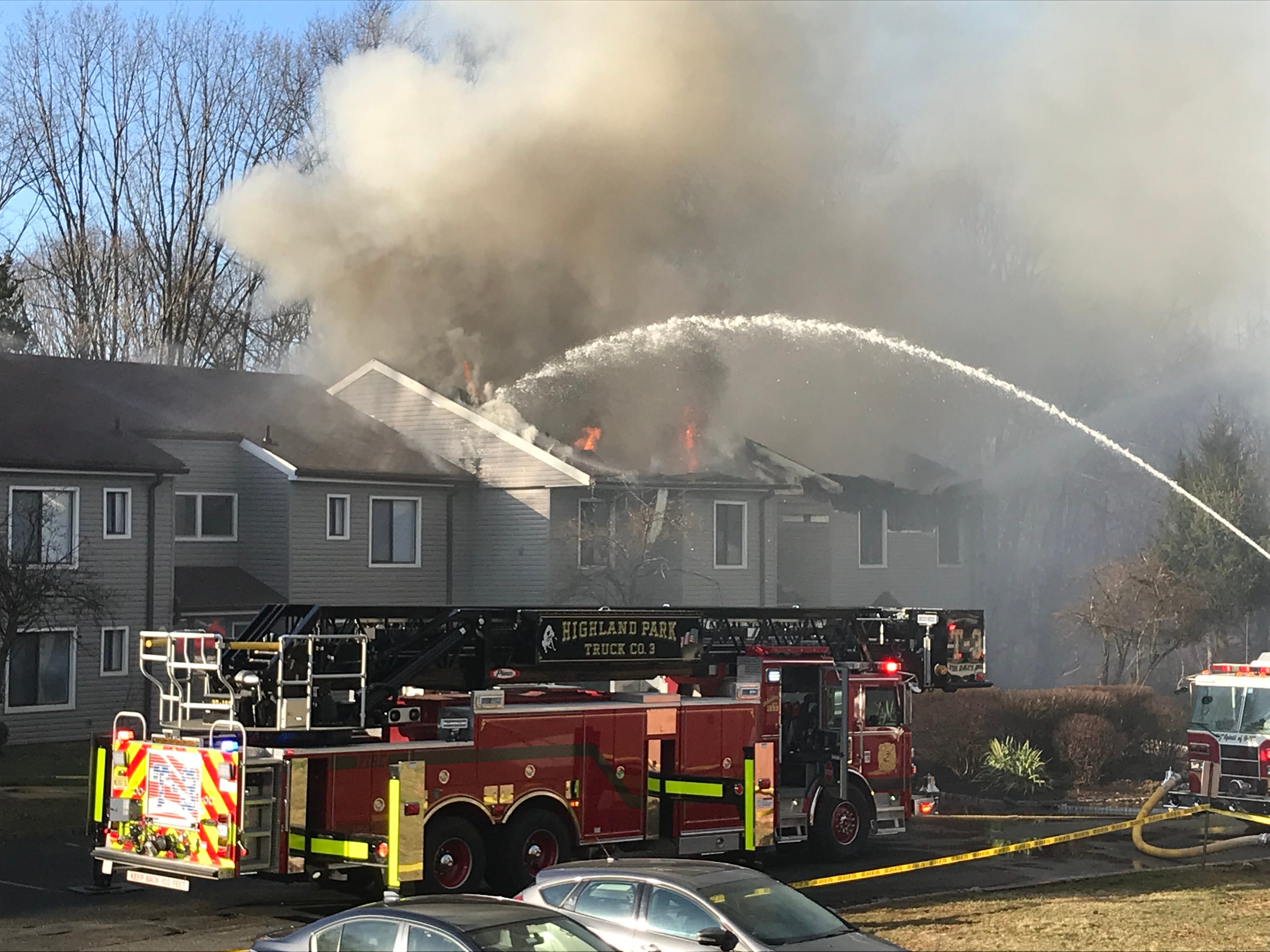 Highland Park Fire Displaces Residents Of Forest Glen Apartments