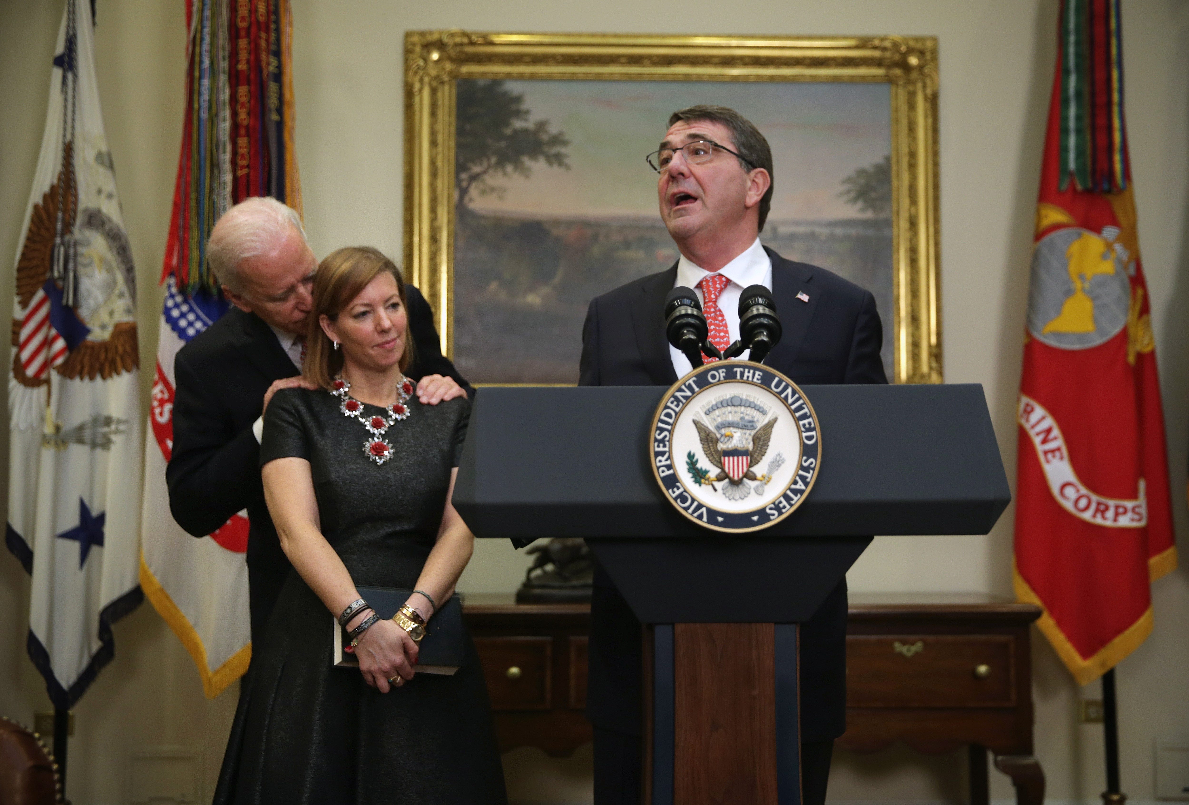 Joe Biden Allegation Stephanie Carter Says Viral Photo Is Misleading