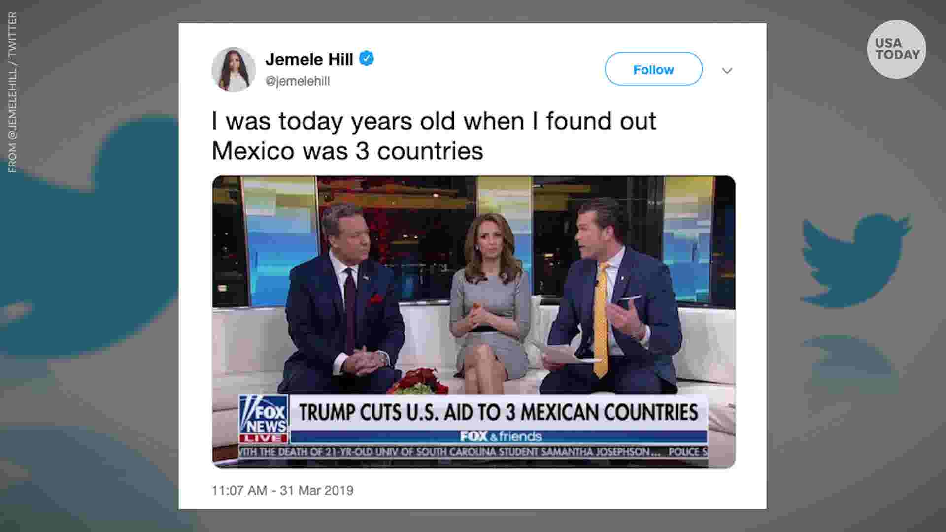 Fox News apologetic after graphic that read '3 Mexican countries'