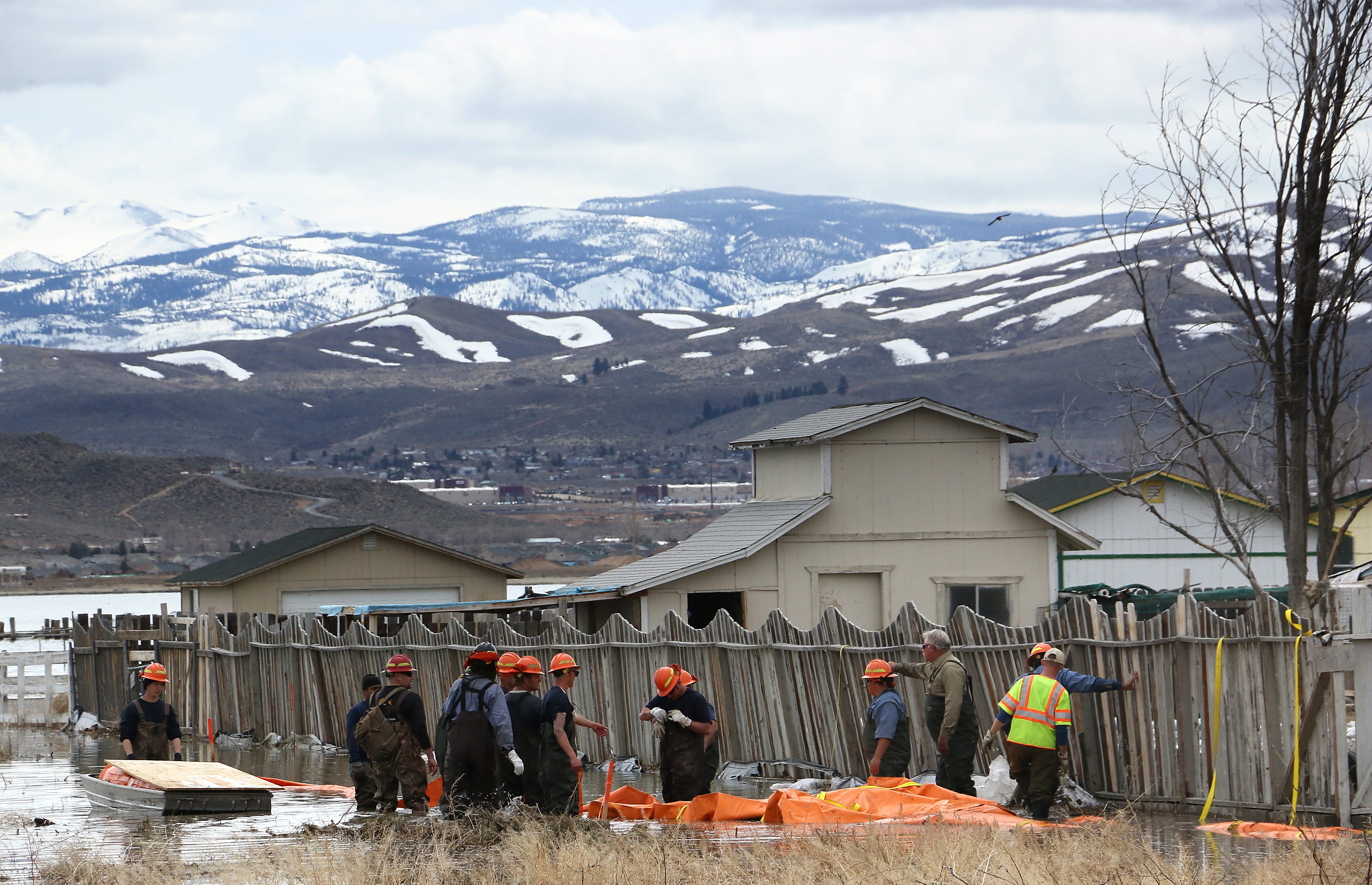 fixing swan lake s nightmare flooding in reno won t be cheap or easy fixing swan lake s nightmare flooding