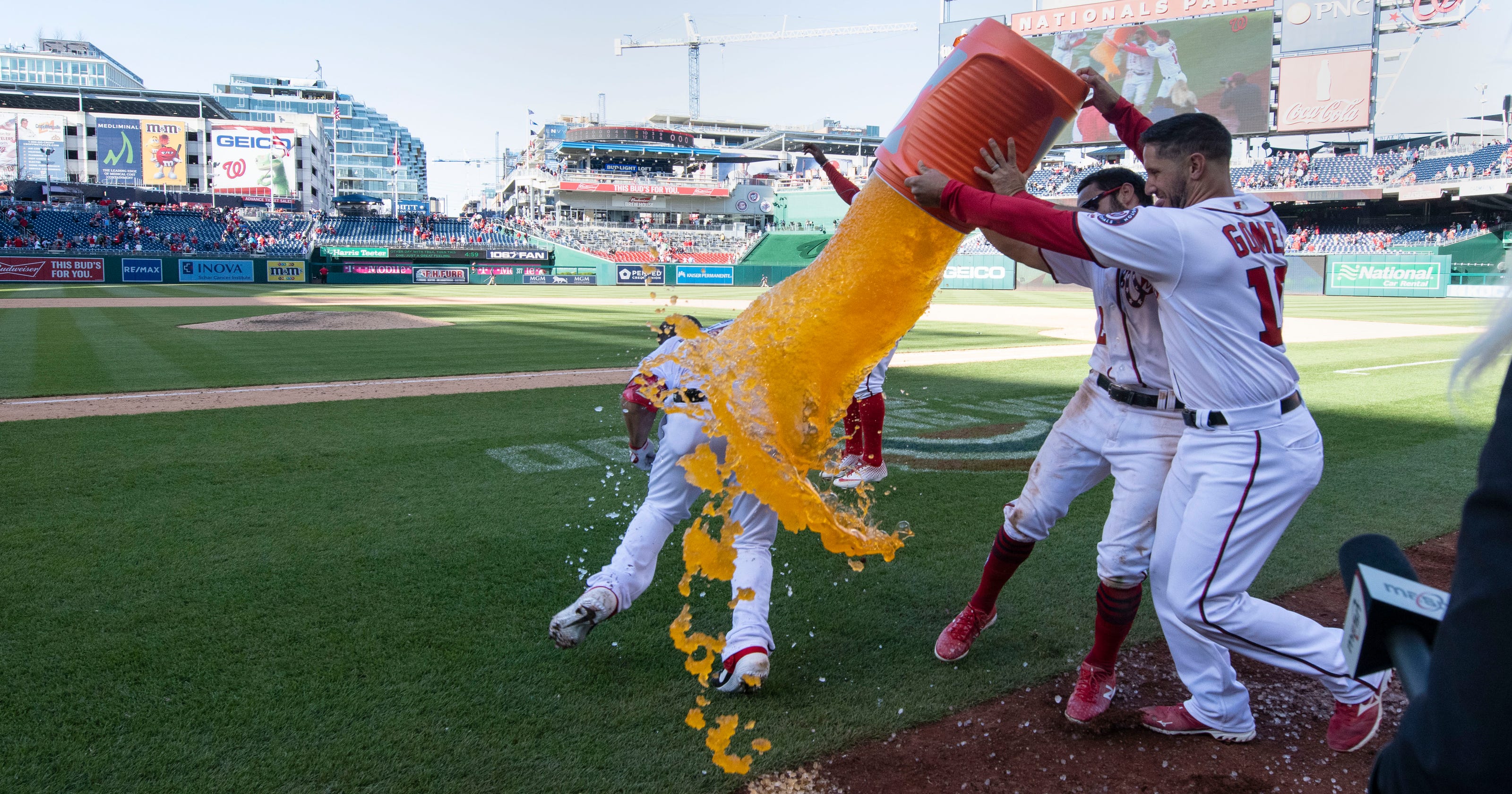 Celebrate good times MLB's 2019 walkoff wins