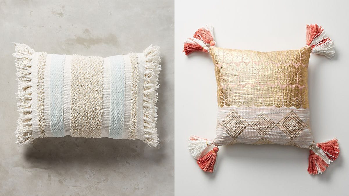 anthropologie sale pillows