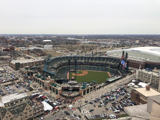 Comerica Park will be pretty empty this season, with no fans allowed for Tigers games.