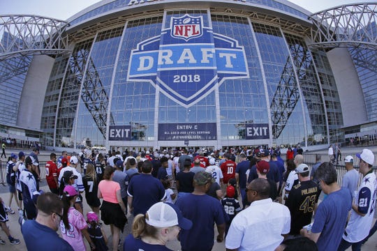 Dave Birkett, freelance sports journalist, looks into his crystal ball to predict who the Detroit Lions will pick the No. 8 pick in the NFL draft in 2019: