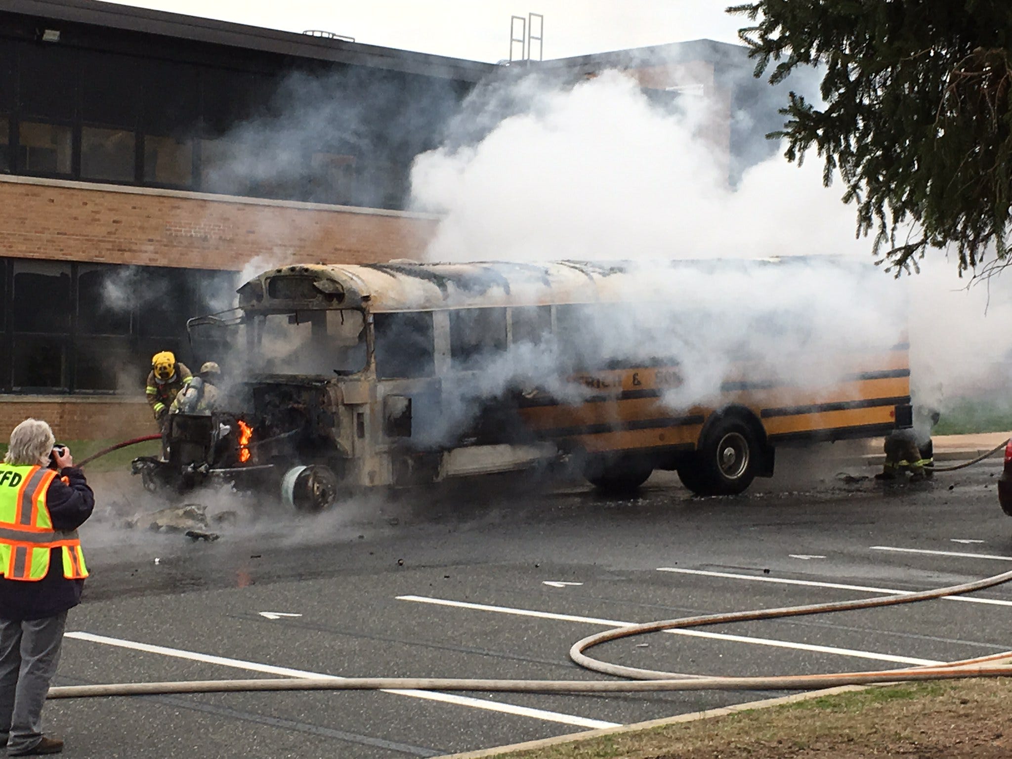 Middletown High School North Bus Fire: Students, Staff Safe