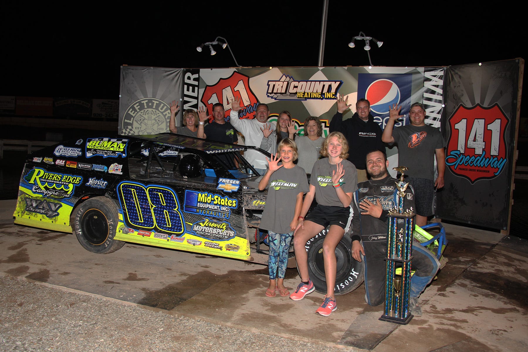 141 Speedway Ironman Whitman Goes For 6th Straight IMCA Modified Title