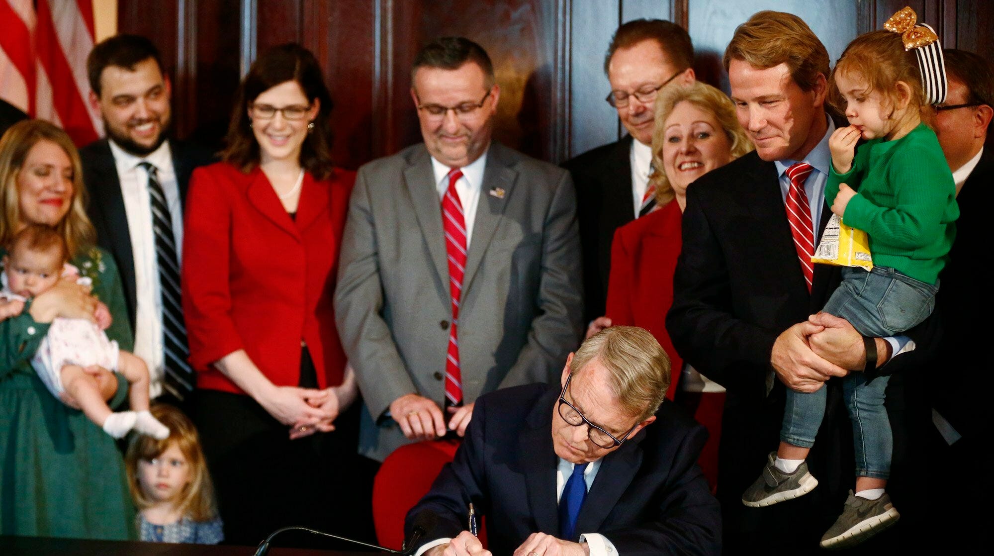 Fetal 'heartbeat' abortion bills mount. Ohio passes legislation
