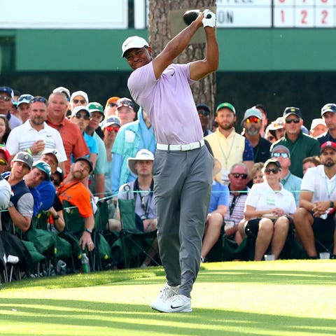 Tiger Woods has a shot to win his fifth green...