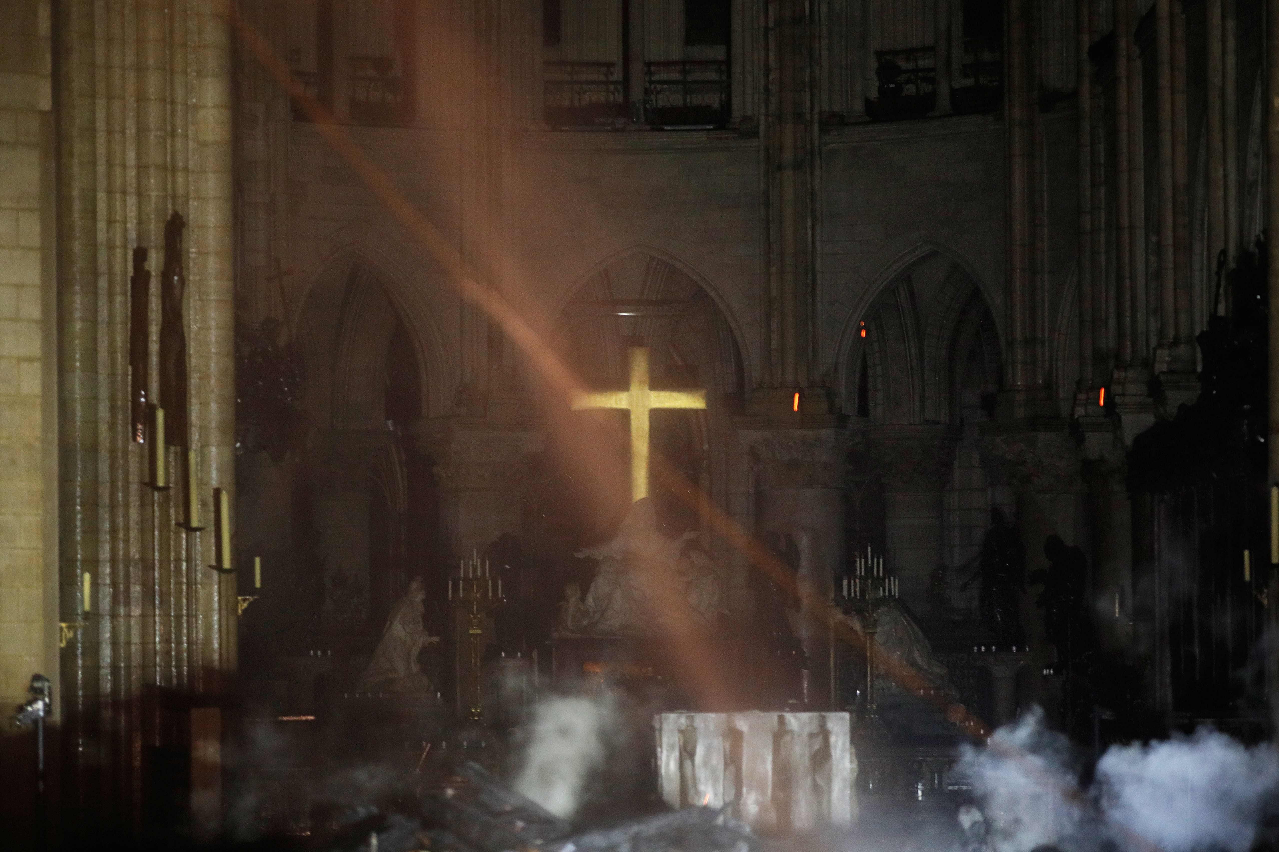 Notre Dame Cathedral Fire In Paris Frances Identity